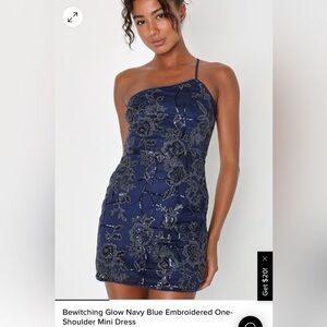 Brand new sequin dress size small Lulus